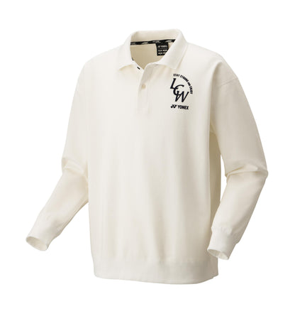 YONEX UNI LONGSLEEVES POLO SHIRT # 10647EX NATURAL 2XL