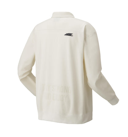 YONEX UNI LONGSLEEVES POLO SHIRT # 10647EX NATURAL 2XL