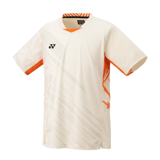 YONEX MENS CREW NECK SHIRT # 10642YX CREAM 2XL