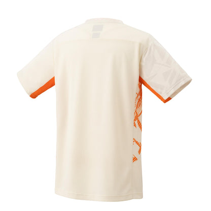 YONEX MENS CREW NECK SHIRT # 10642YX CREAM 2XL