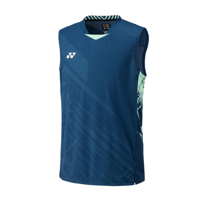 YONEX MENS SLEEVELESS TOP # 10643YX CREAM 2XL