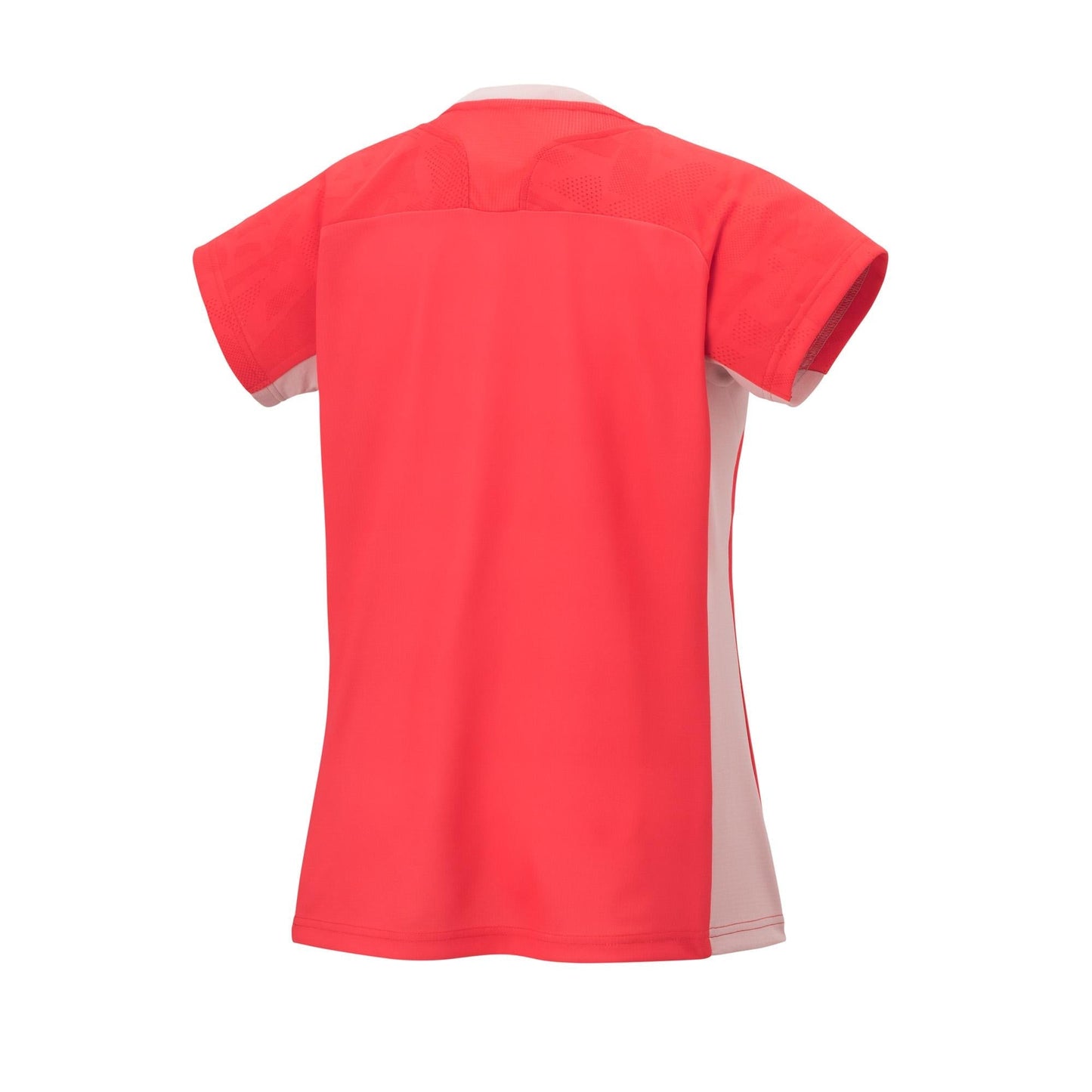 YONEX WOMENS CREW NECK SHIRT# 20848EX CORAL RED 2XL
