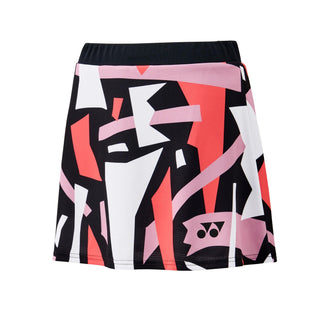 YONEX WOMENS SKIRT (WITH INNER SHORTS) # 26154EX BLACK 2XL