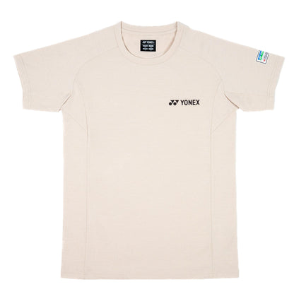 YONEX UNISEX T-SHIRT # YOB24130EX OATMEAL 2XL