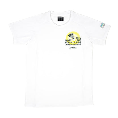 YONEX JUNIOR T-SHIRT # YOB24133EX WHITE J120