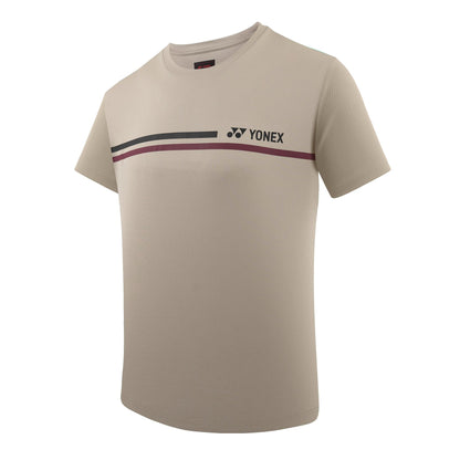 YONEX ROUND NECK MEN T SHIRT# RM-H036-2864-EASY4-S BLACK/TUR