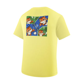 YONEX ROUND NECK MEN T SHIRT# RM-H036-2884-EASY4-S BLUE LIGH