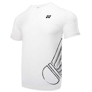 YONEX ROUND NECK MEN T SHIRT# RM-H036-2880-EASY4-S BLACK 2XL