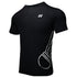 YONEX ROUND NECK MEN T SHIRT# RM-H036-2880-EASY4-S BLACK 2XL