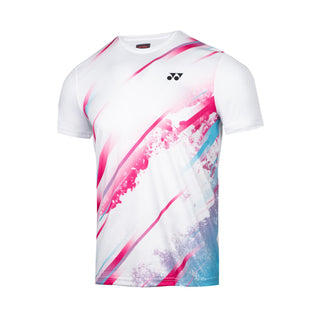 YONEX ROUND NECK MEN T SHIRT# RM-H036-2877-EASY4-S MARITIME