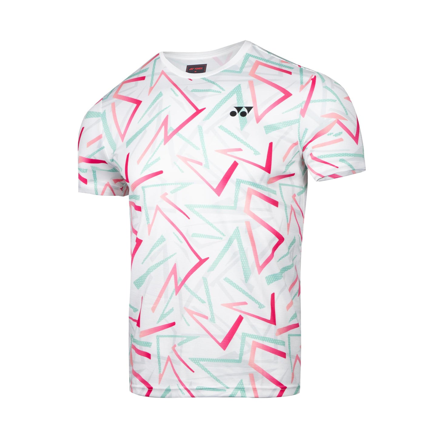YONEX ROUND NECK MEN T SHIRT# RM-H036-2875-EASY4-S FUCHSIA P