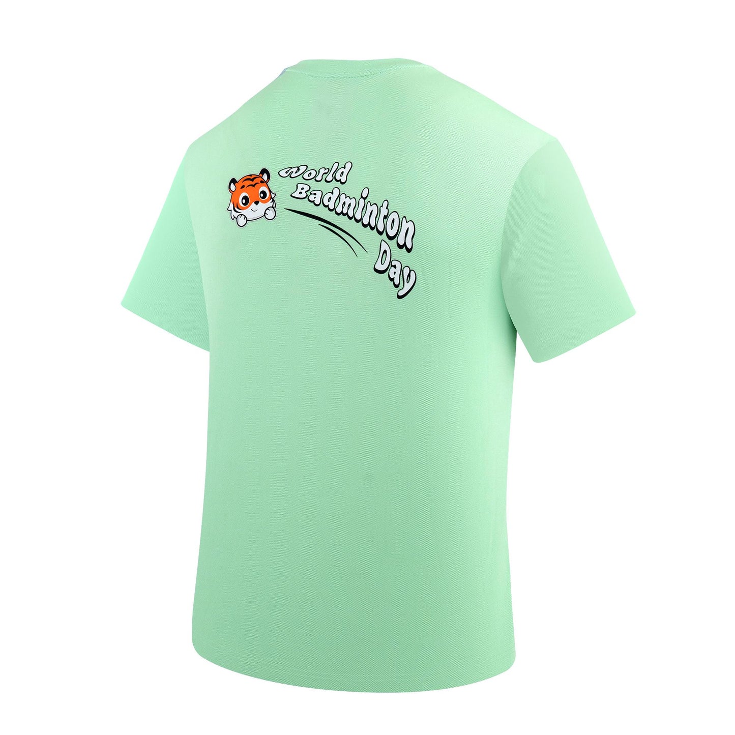 YONEX ROUND NECK MEN T SHIRT# RM-H036-2872-EASY4-S LIGHT CYA