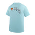 YONEX ROUND NECK MEN T SHIRT# RM-H036-2872-EASY4-S LIGHT CYA