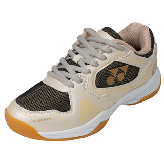 YONEX BADMINTON SHOES # MACH 2 JR BEIGE / GOLD 20
