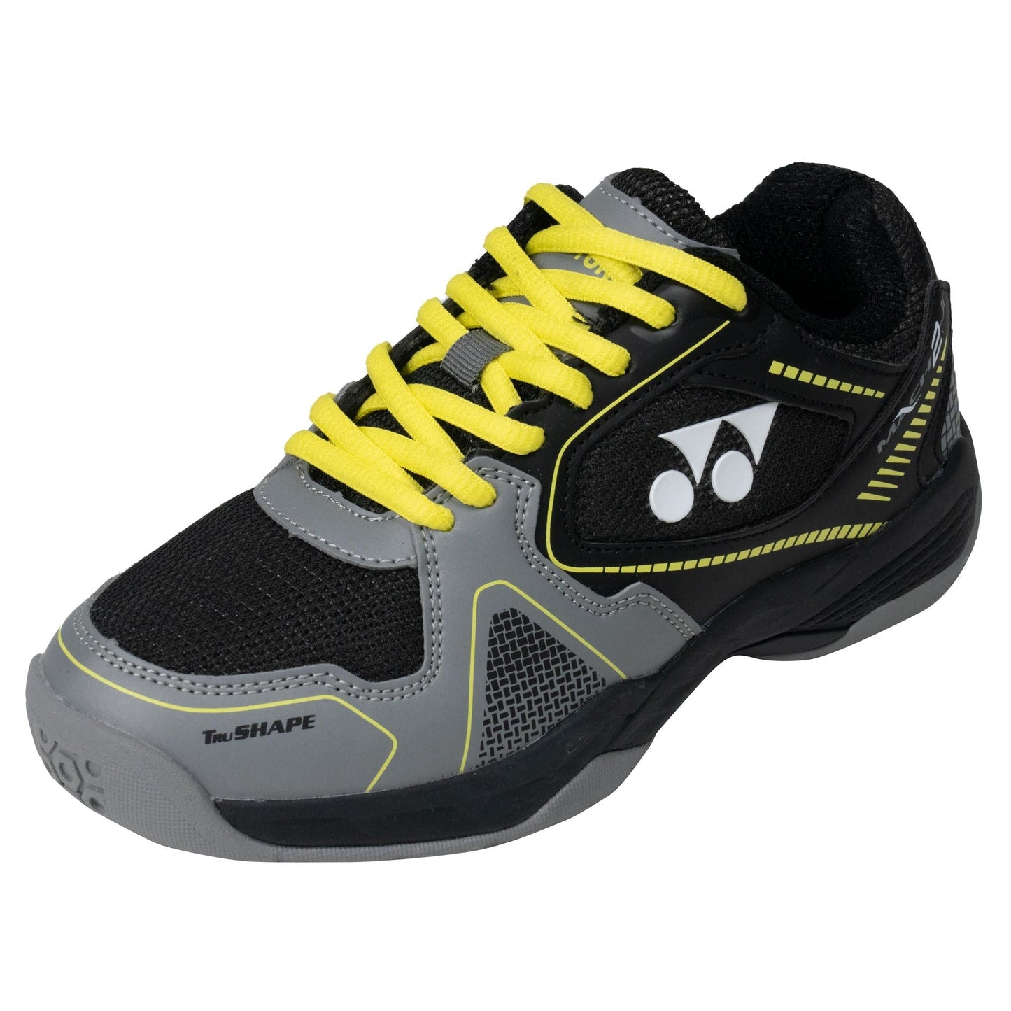 YONEX BADMINTON SHOES # MACH-2 JR DARK GRAPHITE /AQUATIC BLU