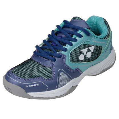 YONEX BADMINTON SHOES # MACH-2 JR DARK GRAPHITE /AQUATIC BLU