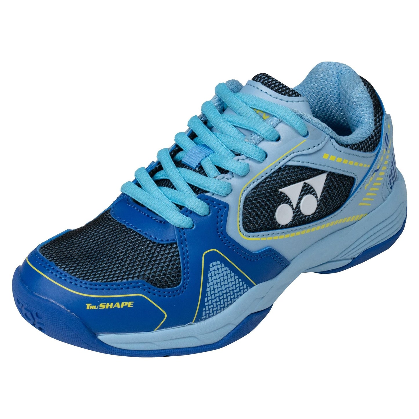 YONEX BADMINTON SHOES # MACH-2 JR DARK GRAPHITE /AQUATIC BLU