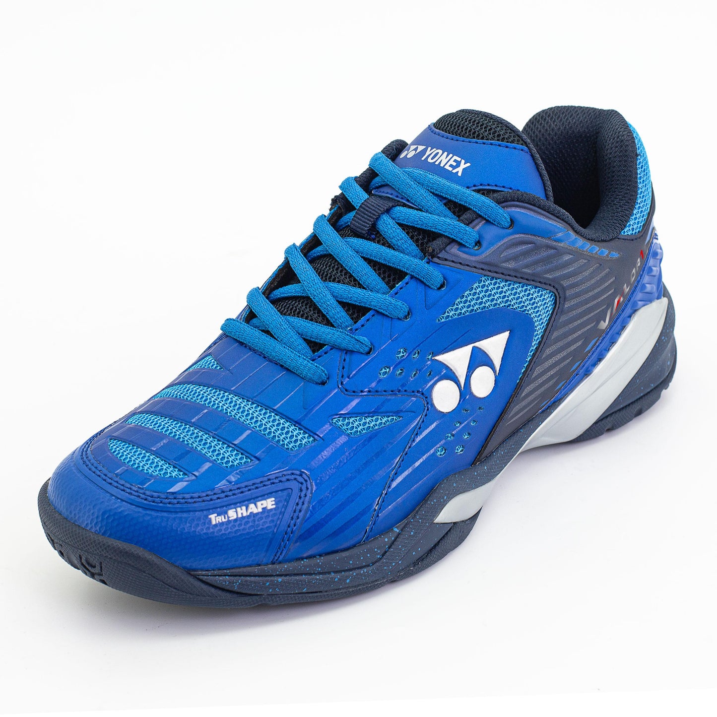 YONEX MENS BADMINTON SHOES # VALOR-1 BLACK/RED 23.5