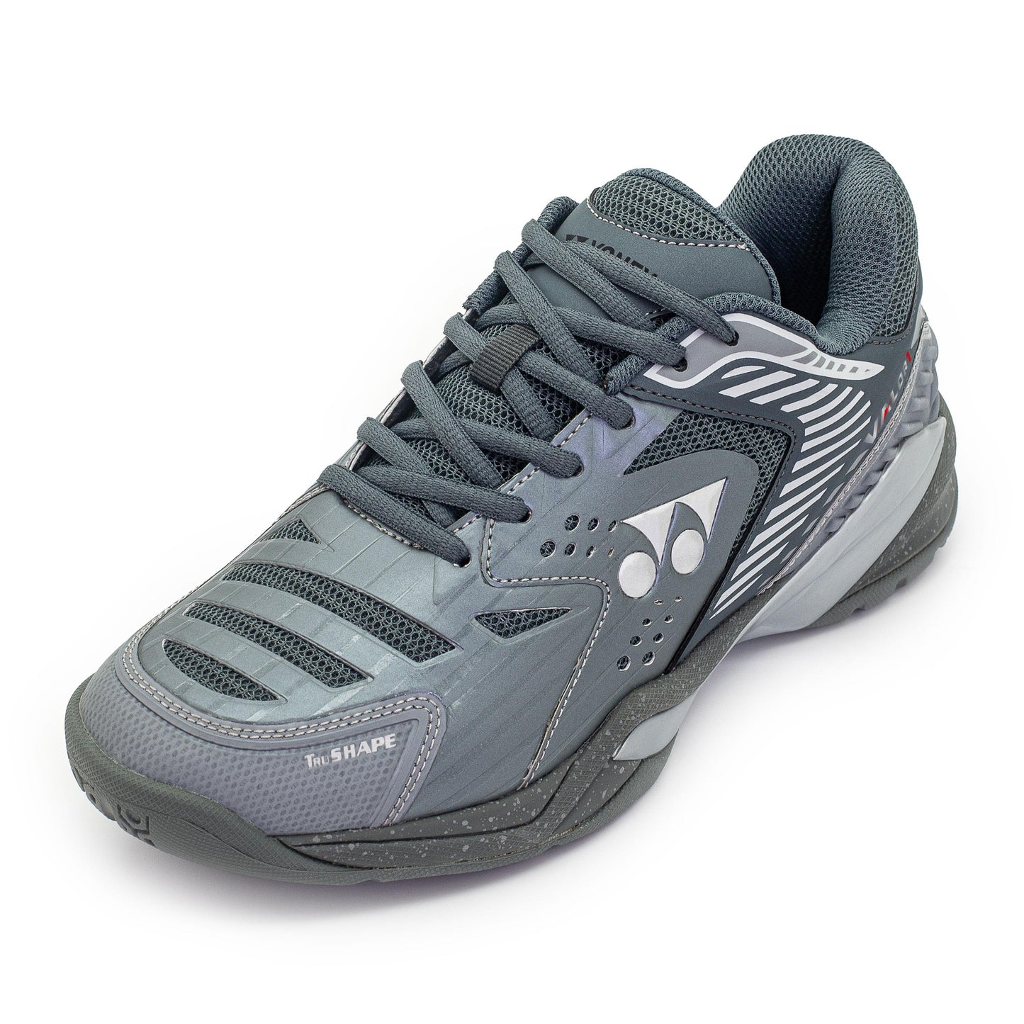 YONEX MENS BADMINTON SHOES # VALOR-1 BLACK/RED 23.5
