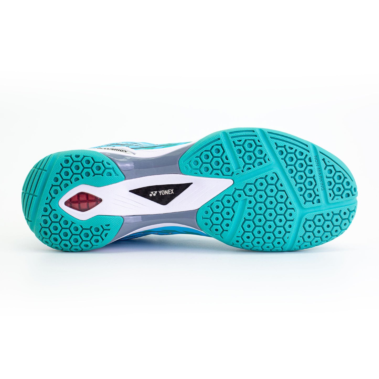 YONEX BADMINTON SHOES # STRIKE X AQUATIC AWE/CARBON GREY 23.