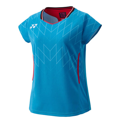 YONEX WOMENS CREW NECK SHIRT # 20915YX CERULEAN BLUE 2XL