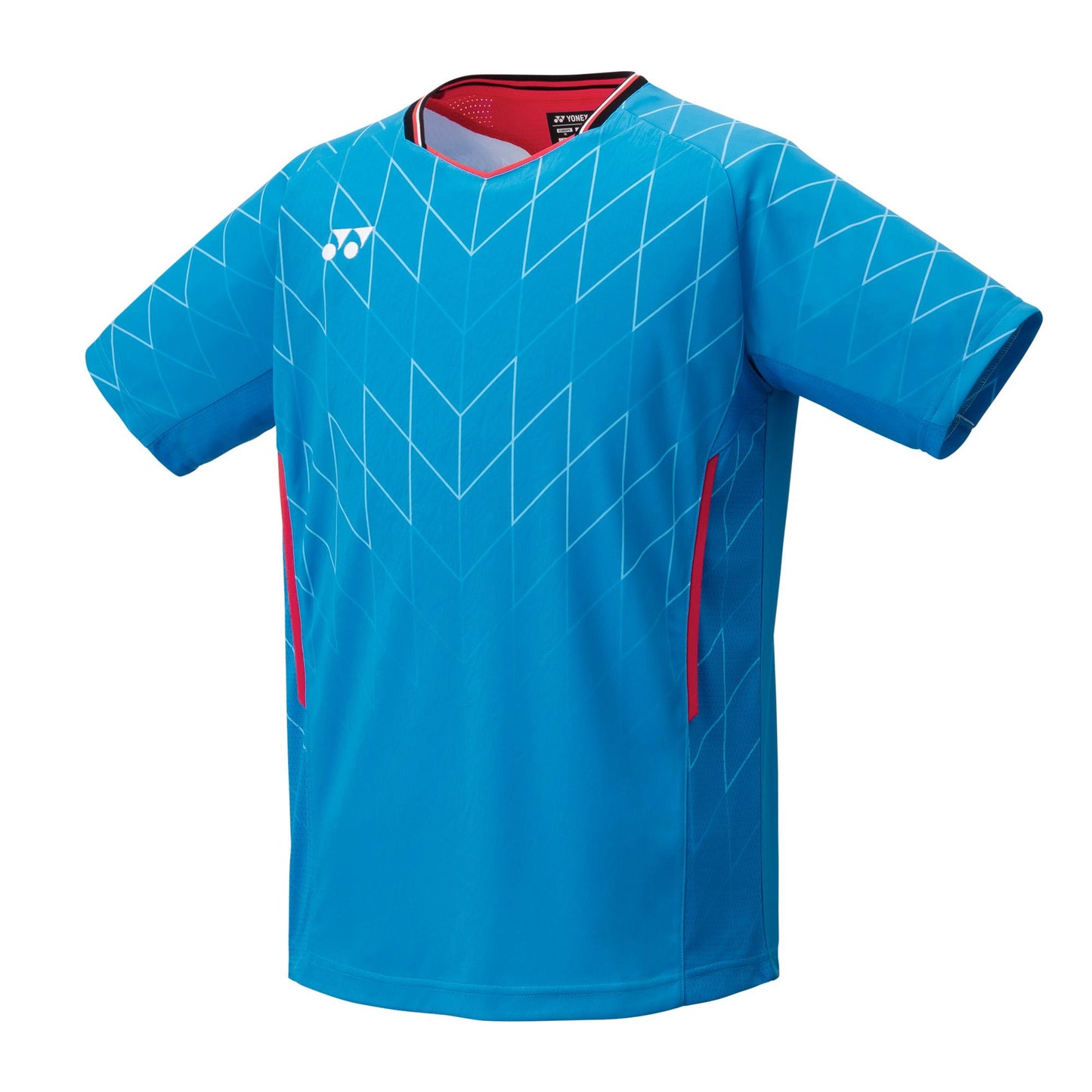 YONEX MENS CREW NECK SHIRT # 10698YX CERULEAN BLUE 2XL