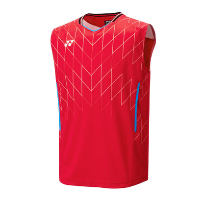 YONEX MENS SLEEVELESS TOP # 10699YX CERULEAN BLUE 2XL
