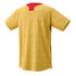 YONEX MENS CREW NECK SHIRT # 10700YX BRIGHT GOLDEN YELLOW 2X