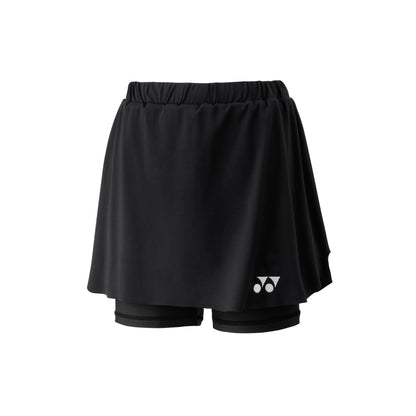YONEX WOMENS SKORT # 26181YX BLACK 2XL