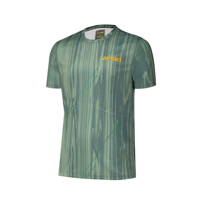 YONEX JUNIOR ROUND NECK T-SHIRT # RJ-S092-2762-ESSG2-S HEDGE