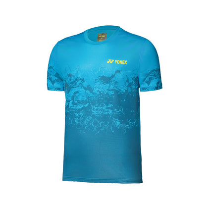 YONEX MEN'S ROUND NECK T-SHIRT # RM-S092-2830-ESSG2-S BIRD'S