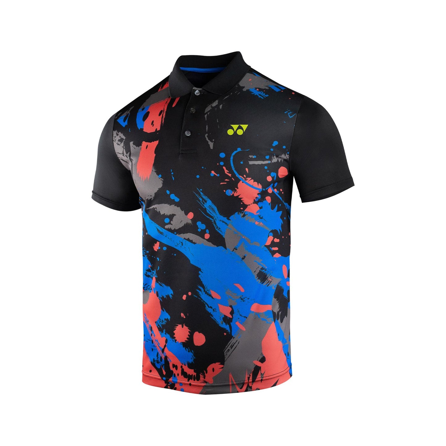 YONEX POLO MEN # PM-J035-2905-RW1-S JET BLACK 2XL