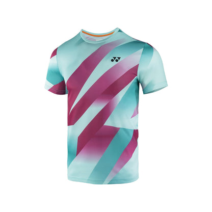 YONEX ROUND NECK MEN # RM-J035-2895-RW1-S BLUE TINT 2XL