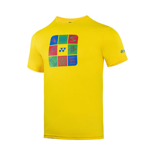 YONEX ROUND NECK MEN # RM-H036-2933-CNY25-S CYBER YELLOW 2XL