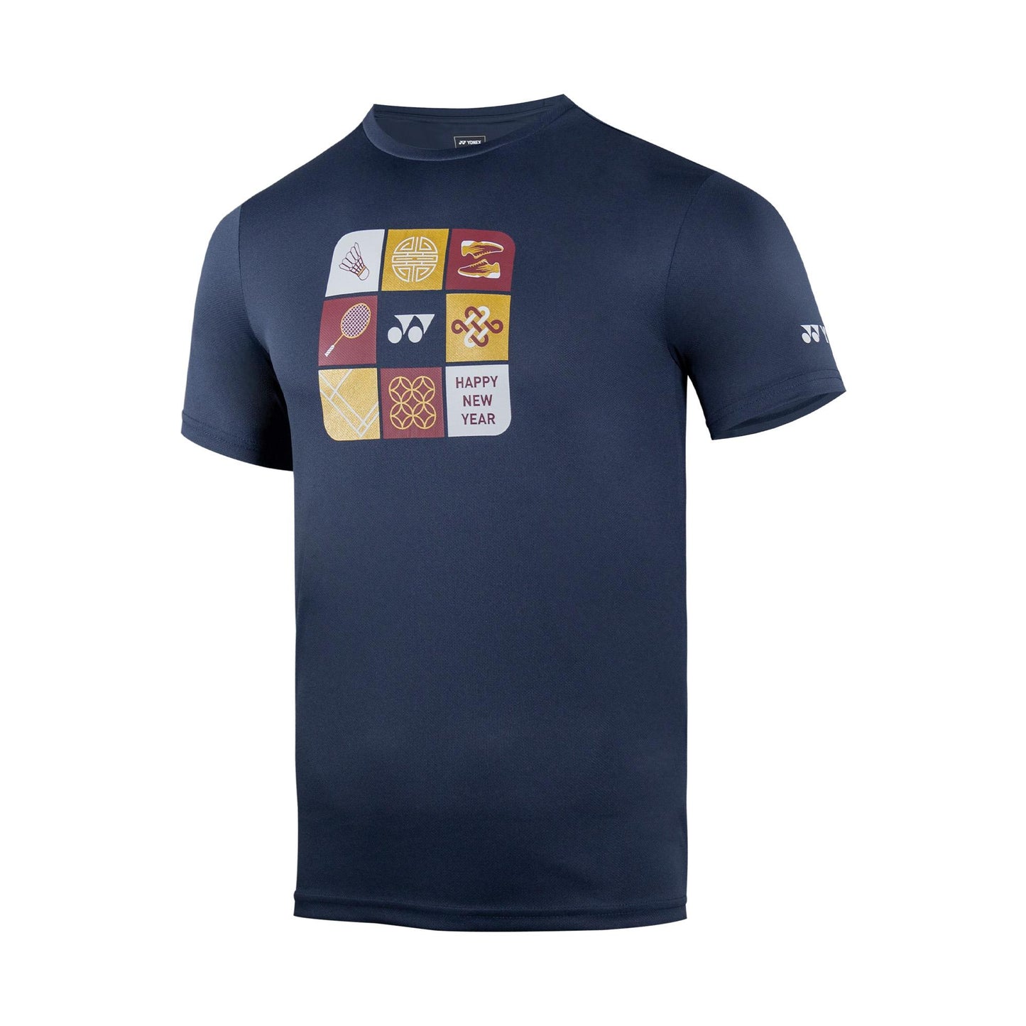 YONEX ROUND NECK MEN # RM-H036-2933-CNY25-S CYBER YELLOW 2XL