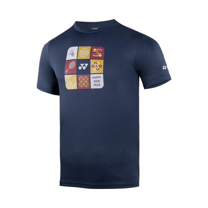 YONEX ROUND NECK MEN # RM-H036-2933-CNY25-S CYBER YELLOW 2XL