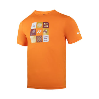 YONEX ROUND NECK MEN # RM-H036-2933-CNY25-S CYBER YELLOW 2XL
