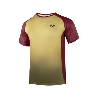YONEX ROUND NECK MEN # RM-H036-2934-CNY25-S HIGH RISK RED 2X