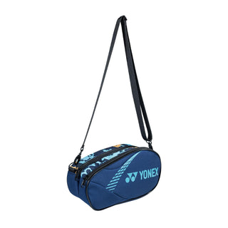 YONEX MINI BT6 SLING BAG # BAG-Q014-224-0139 BLACK/PERSIAN R