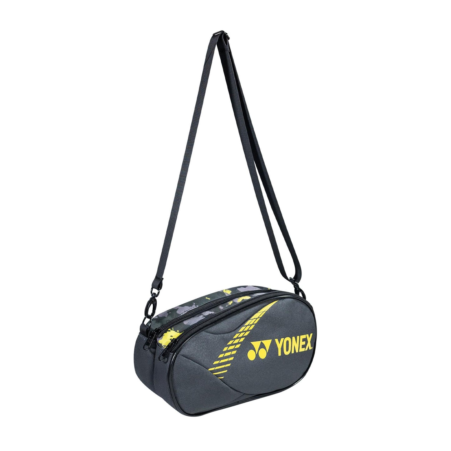 YONEX MINI BT6 SLING BAG # BAG-Q014-224-0139 BLACK/PERSIAN R