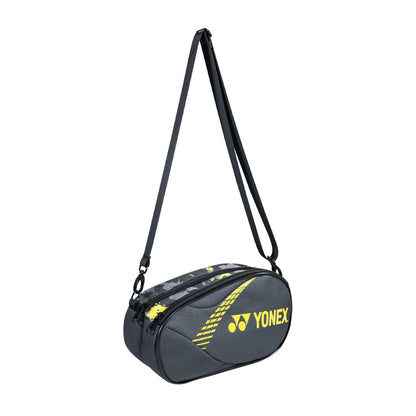 YONEX MINI BT6 SLING BAG # BAG-Q014-224-0139 BLACK/PERSIAN R