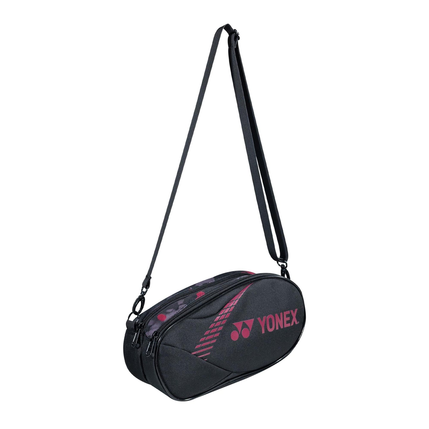 YONEX MINI BT6 SLING BAG # BAG-Q014-224-0139 BLACK/PERSIAN R