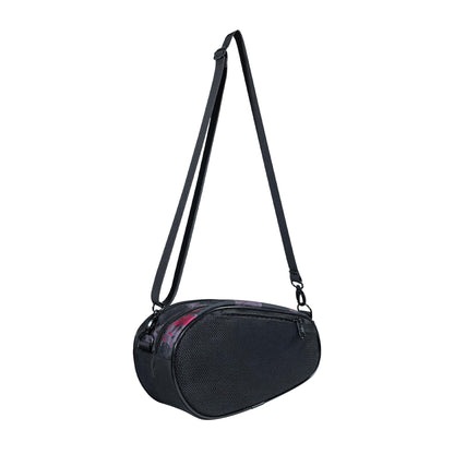 YONEX MINI BT6 SLING BAG # BAG-Q014-224-0139 BLACK/PERSIAN R