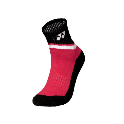 YONEX MEN'S SOCKS # SSO-1936R-S FADED DENIM / BRIGHT CHARTRE