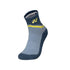 YONEX MEN'S SOCKS # SSO-1936R-S FADED DENIM / BRIGHT CHARTRE