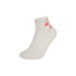 YONEX MEN'S SOCKS 1/2 REGULAR # SSM-1094-MP7-S  WHITE / GERA