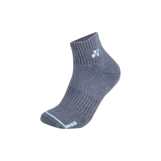 YONEX MEN'S SOCKS 1/2 REGULAR # SSM-1095-MP7-S CRYSTAL BLUE