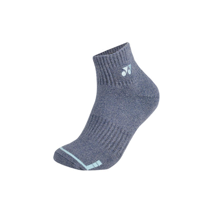 YONEX MEN'S SOCKS 1/2 REGULAR # SSM-1095-MP7-S CRYSTAL BLUE