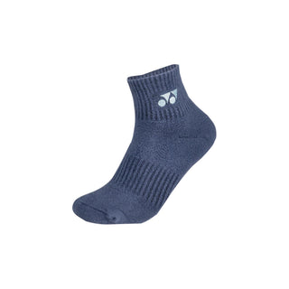 YONEX MEN'S SOCKS 3/4 REGULAR # SSM-1255-MP7-SR CRYSTAL BLUE