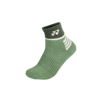 YONEX MEN'S SOCKS 3/4 REGULAR # SSM-1292-MP7-S GERANIUM PINK